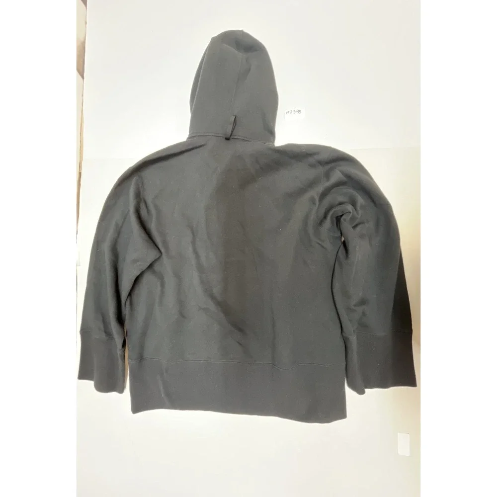 Adidas Mens‎ Black Pullover Hoodie Solid Long Sleeve Sweatshirt Size M